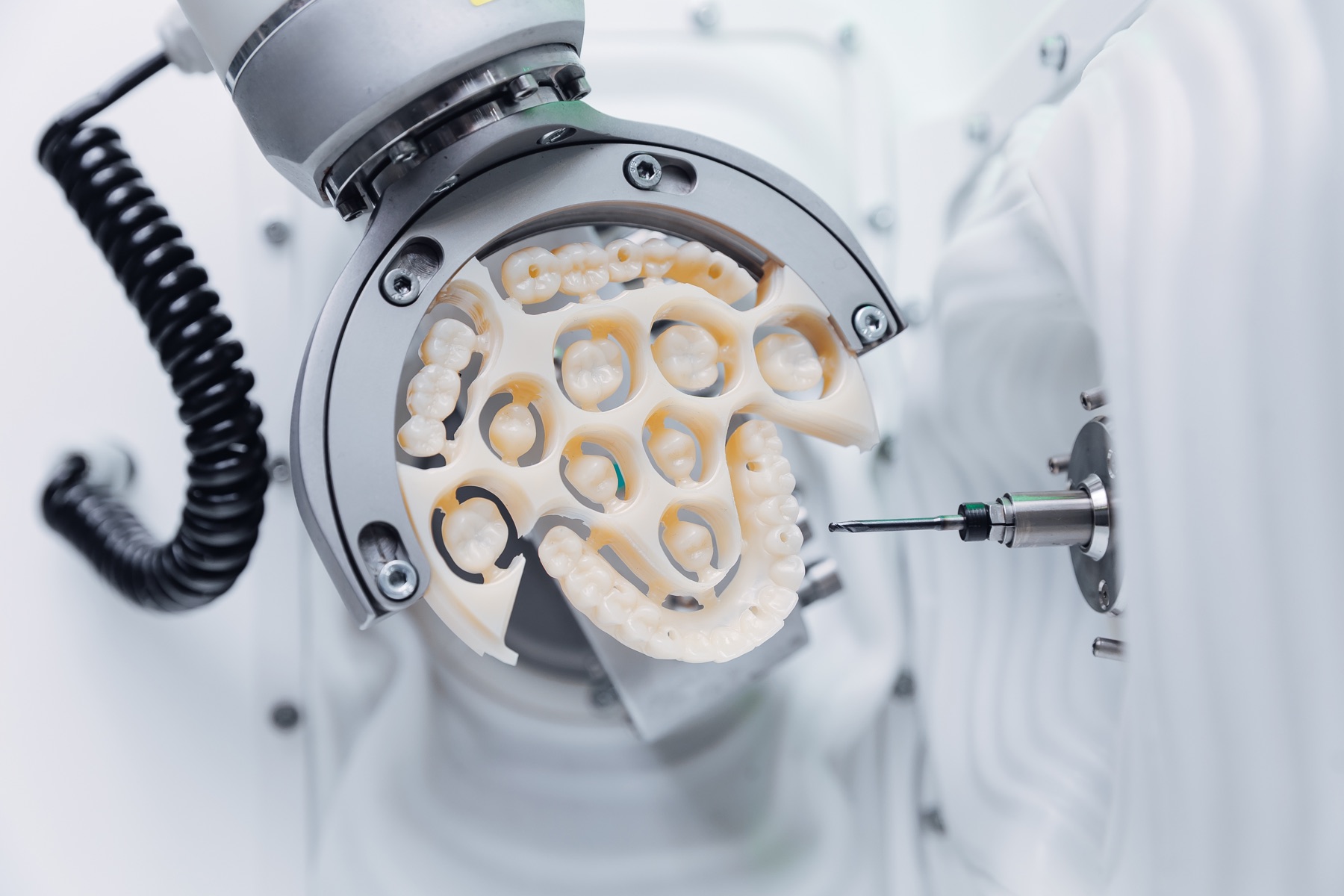 Precision dental CAD/CAM milling process