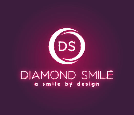 Animated Diamond Smile logo