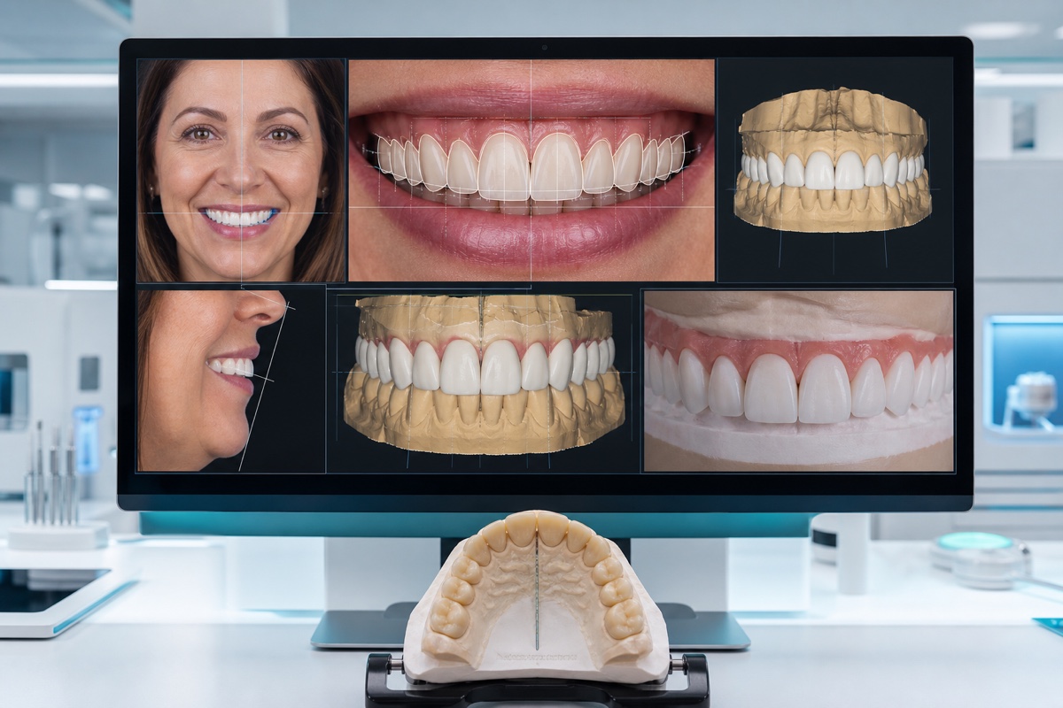 Comprehensive full-smile digital design workflow